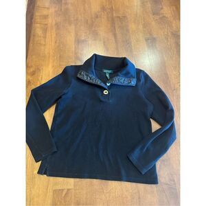 Woman’s Lauren by Ralph Lauren 100% cotton light spring long sleeve top
